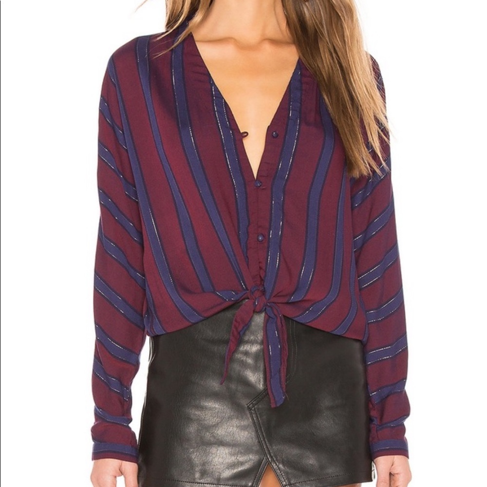 NWT Rails Sloan janeiro stripe blouse